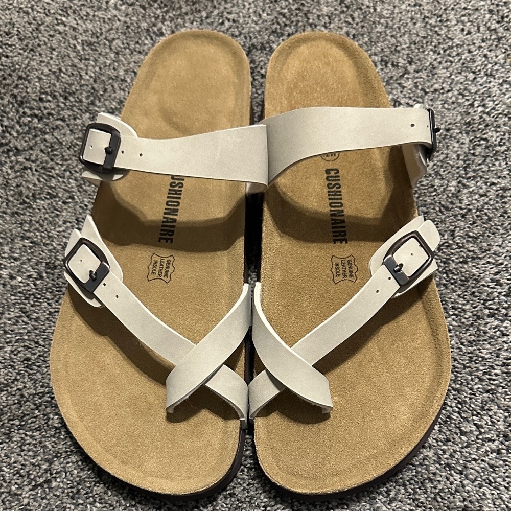 Cushionaire Luna Cork Footbed Sandals women’s Sz12